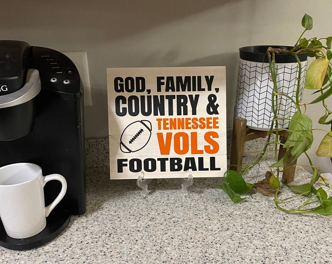 Tennessee Vols Football Sign