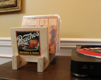 Peaches 45 RPM (7 inch) Singles Flip Rack Storage and Display