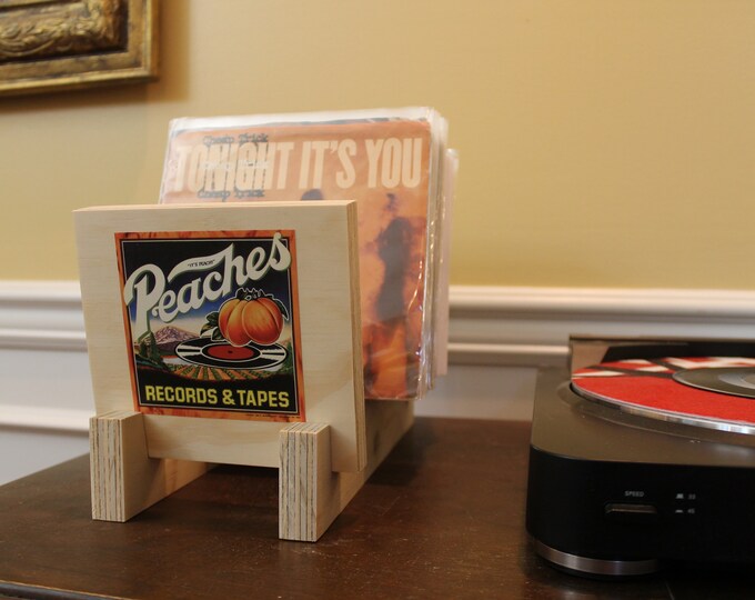 Peaches 45 RPM (7 inch) Singles Flip Rack Storage and Display