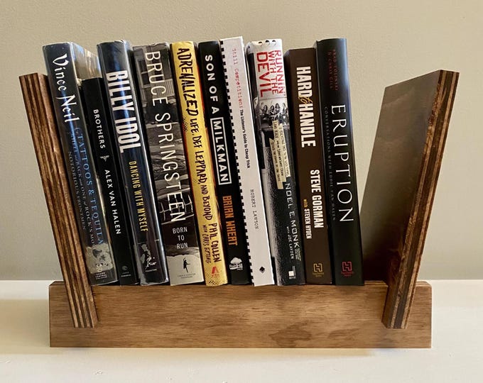 Wooden Bookshelf Book Stand Storage and Display