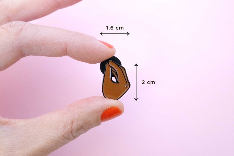 Italian gesture pin - Enamel pins - Italian AF - Cute pins - Designers pin - WTF pin - Spille smaltate - Spillette carine - What the fuck pin - Italian as fuck - Hand pin - Italian gestures - Inclusive gadget