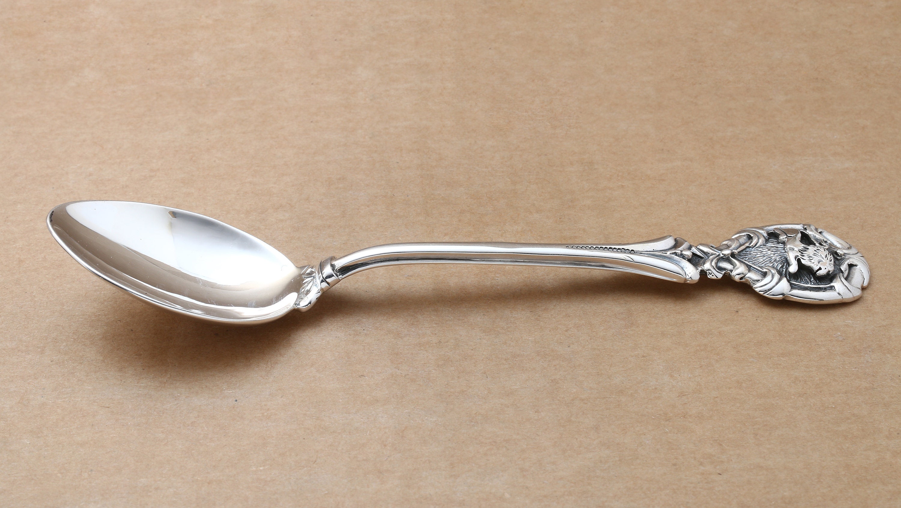 Sterling Silver Spoon Zodiac Sign Lion Baby Gift Etsy UK