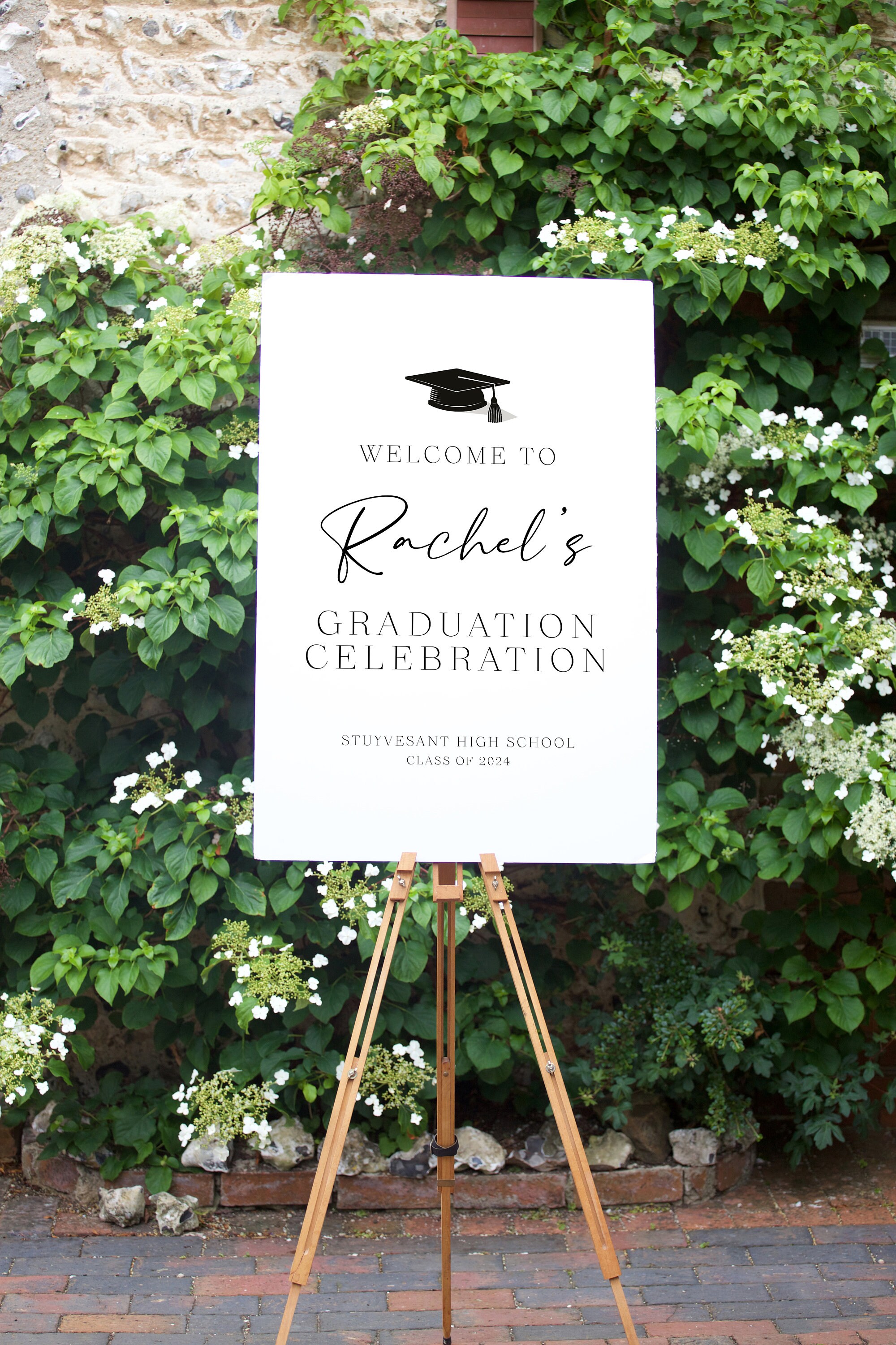Graduation Welcomesign Personalized Graduation Welcome Sign With Photo | Custom Grad Party ...