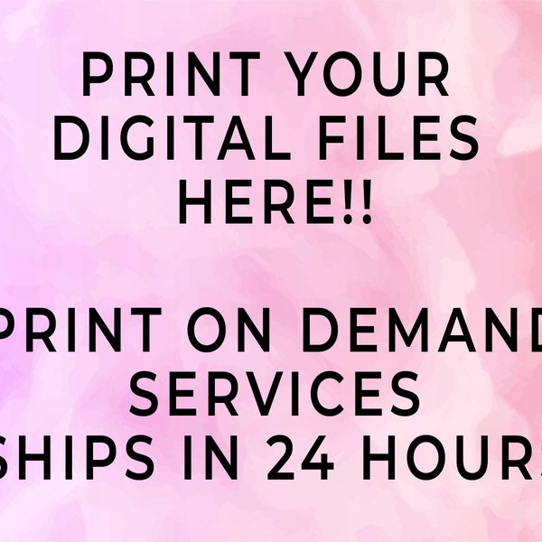 Print Your Digital Files Here, Wholesale Digital Printing, Fulfillment Services, Print on Demand