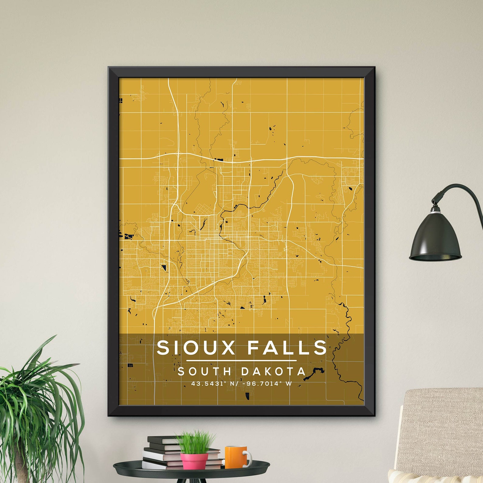 map-of-sioux-falls-sioux-falls-map-print-sioux-falls-city-etsy