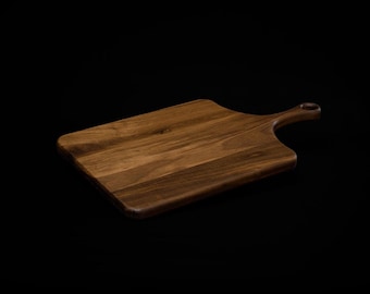 Handcrafted American Black Walnut Cutting Board – Artisan Wooden Chopping & Serving Board