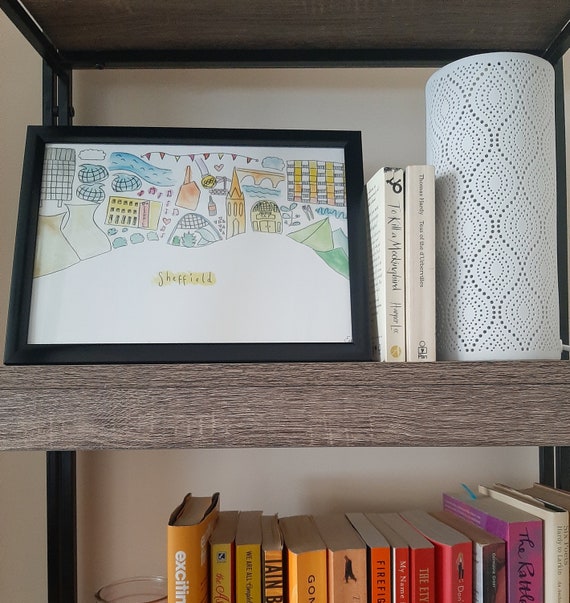 Sheffield Cityscape Print | Gift