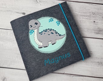 Photo album, guest book Dino Communion, Confirmation, Baptism, Confirmation, Birth 20x20