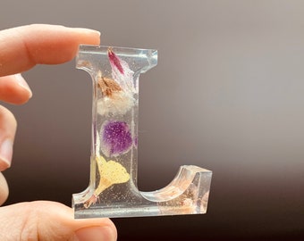 Resin letter