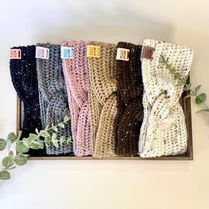 Cozy Twist Ear Warmer | Handmade Crochet Headband | Fall & Winter Accessory | Warm Gift
