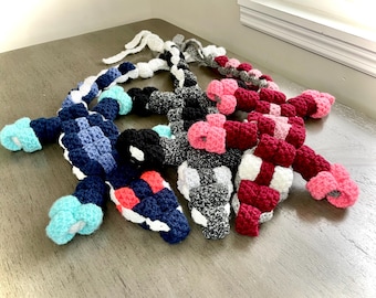 Giant Crochet Bead Lizard | 90s Inspired Handmade Decor | Nostalgic Statement Piece