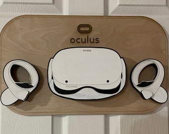 One-of -a-Kind  3D VR Headset/Game Wall Mount