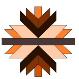 SVG File to Create a 3D Cross/Snowflake
