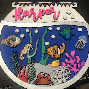 SVG File to Make Your Own DIY 3D Fish Bowl