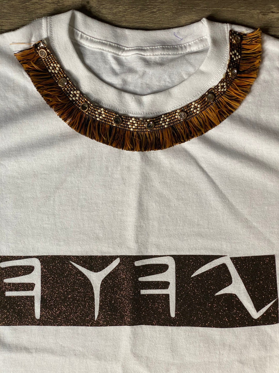 Hebrew Israelite Shirt With Tribal Fringe Etsy