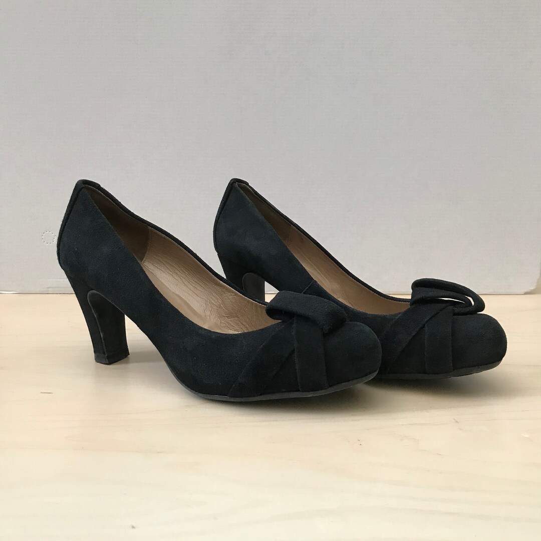 Bottines Vintage La Luna En Cuir Marron - Talon Moyen, Taille 38FR, Fabriquées En Italie