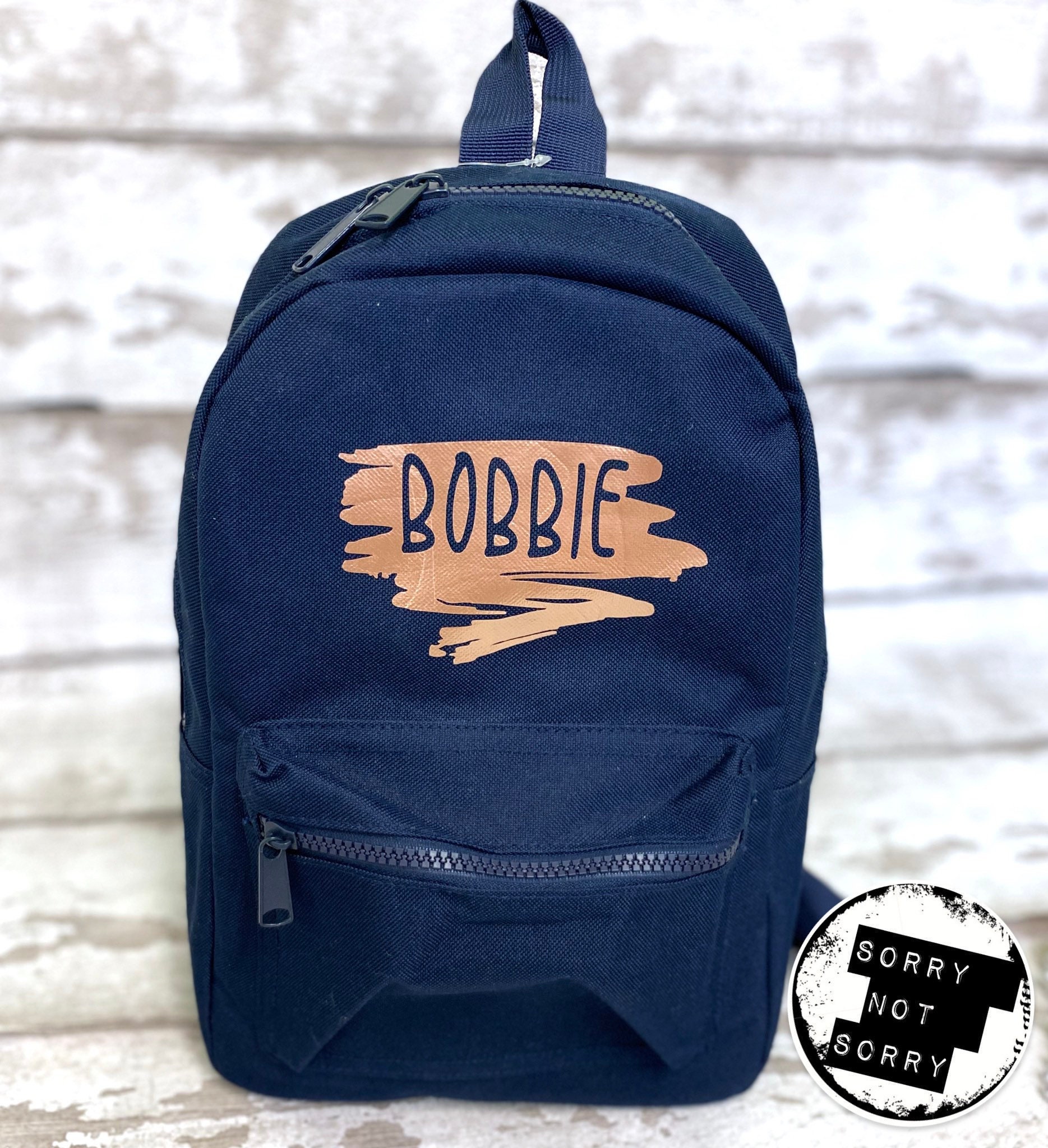 Personalised Custom Mini Backpack// Paint Swoosh// Childrens Etsy