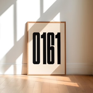0161 | Manchester | Citation |  | Art mural | affiche | Impression sans cadre | Rose | Monochrome | Cadeau | Anniversaire | Typographie