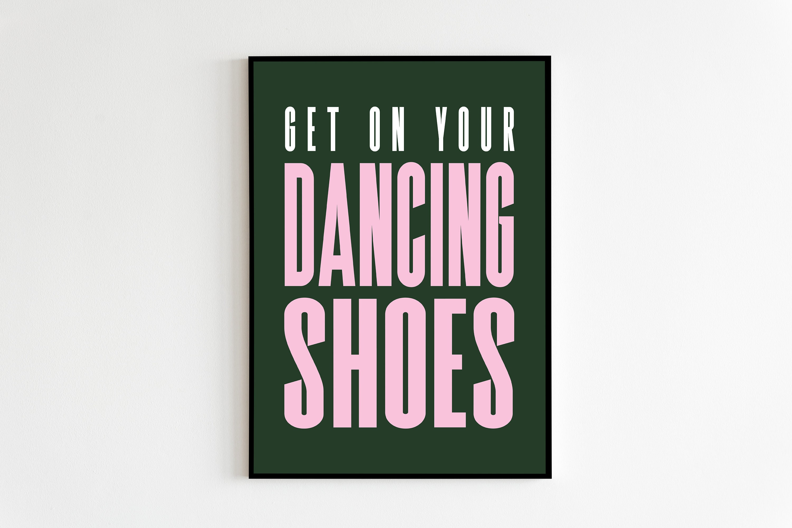Arctic Monkeys Dancing Shoes Lyrics Wall Art A5 A4 A3 Etsy