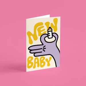 Carte de naissance, carte de félicitations, premier né, carte de bienvenue de bébé, nouveaux parents, carte de premiers parents, carte de baby shower, bébé fille, bébé garçon