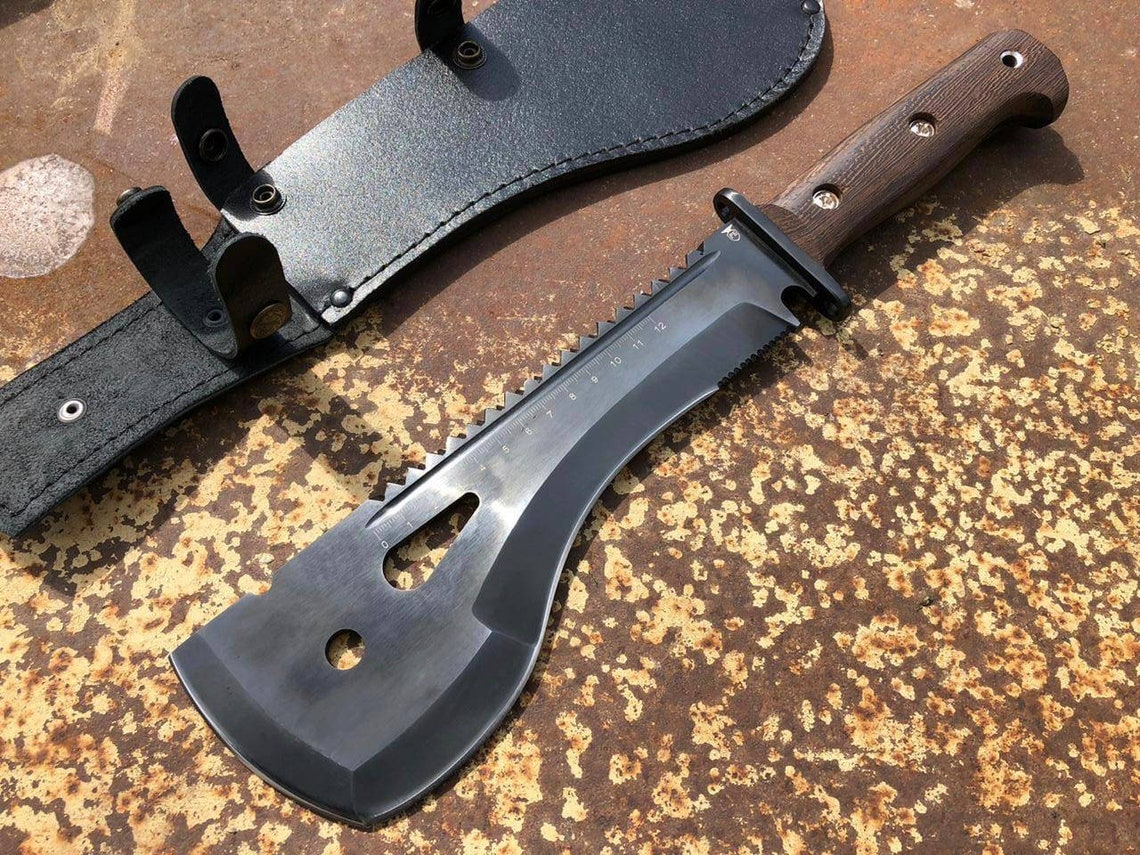 Machete Axe Kukri Big knife Bushcraft knife Etsy