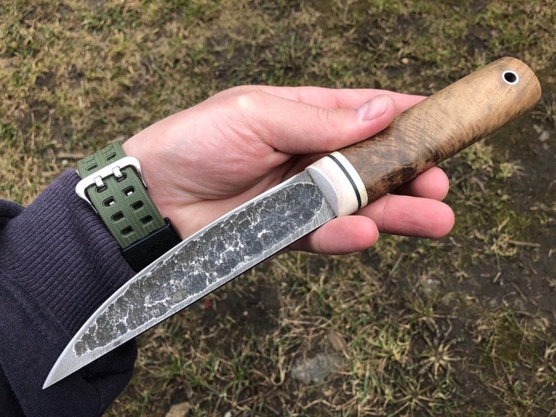 National Yakut knife PREMIUM handmade knife damascus knife Etsy