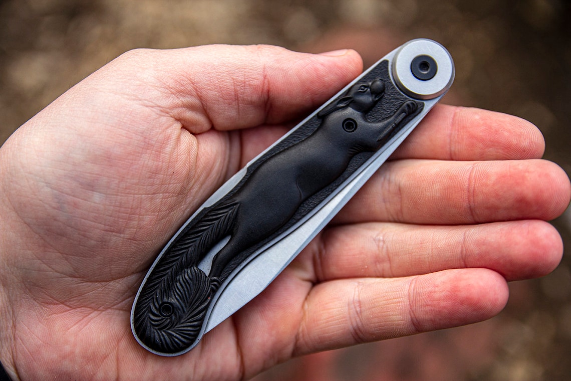 USSR knife squirrel folding knife pocket knife EDC Etsy