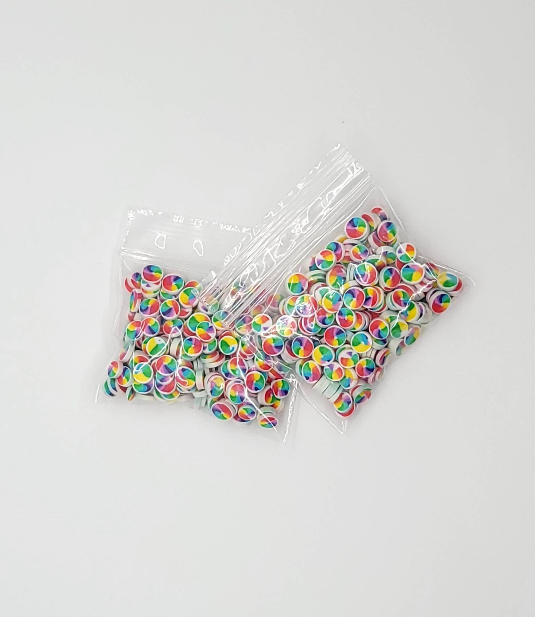 Round Rainbow sprinkles 9G Etsy