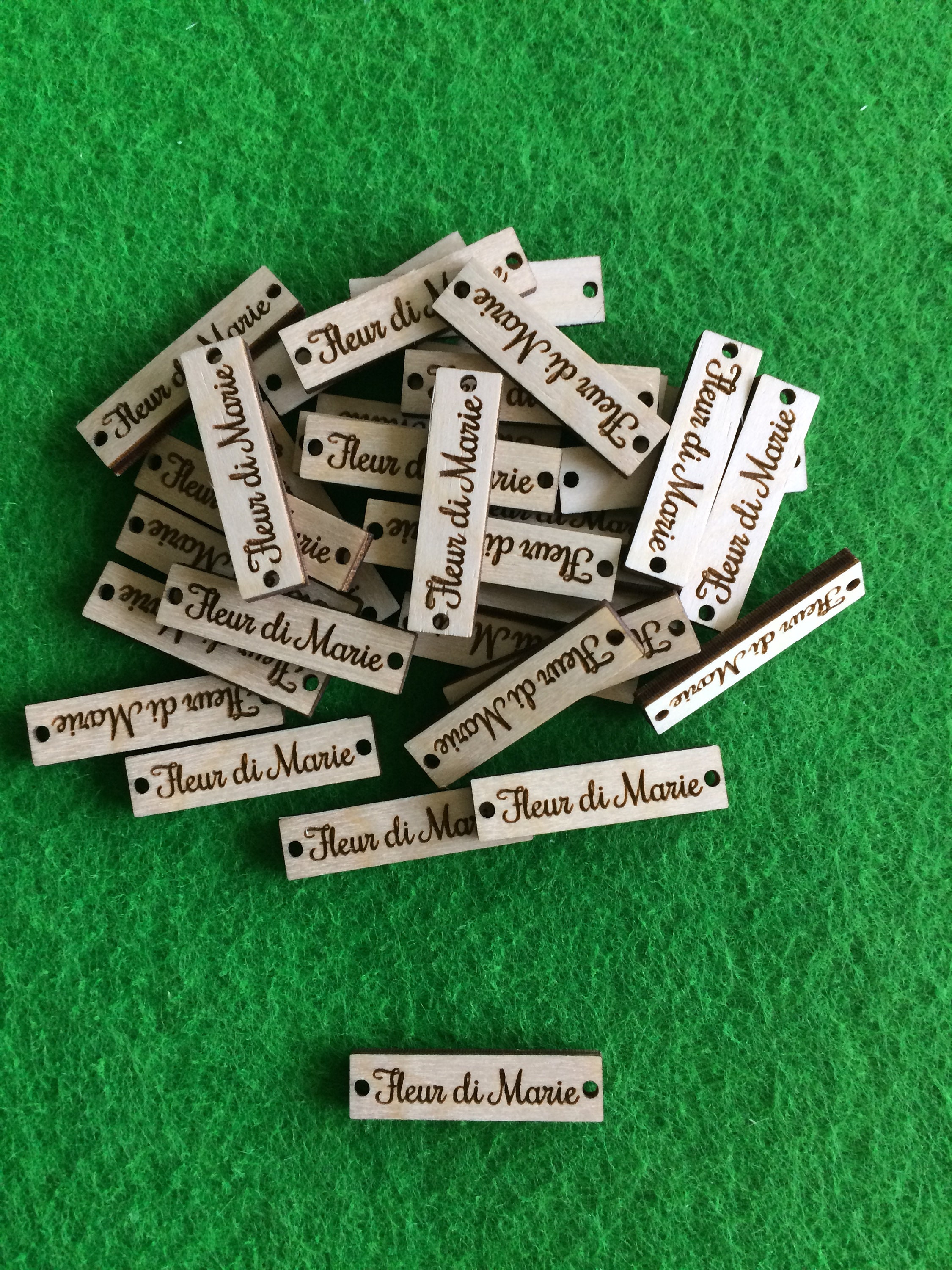 Etiquetas de productos de madera etiquetas de madera de Etsy