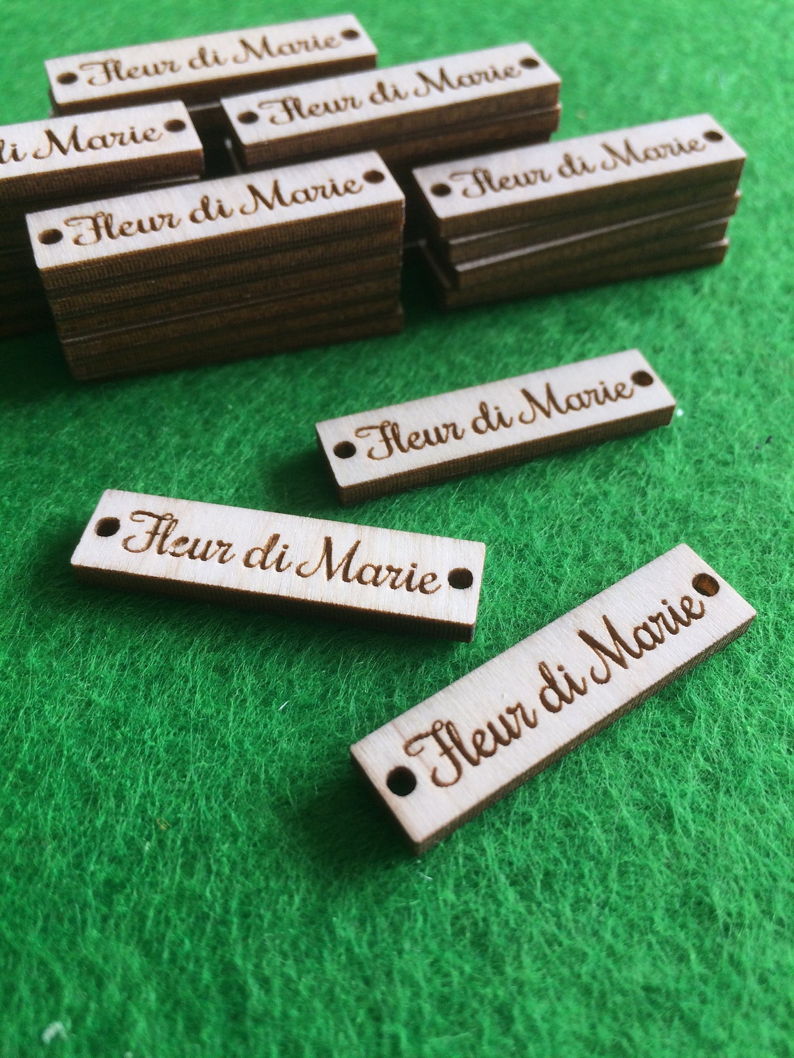 Etiquetas de productos de madera etiquetas de madera de Etsy