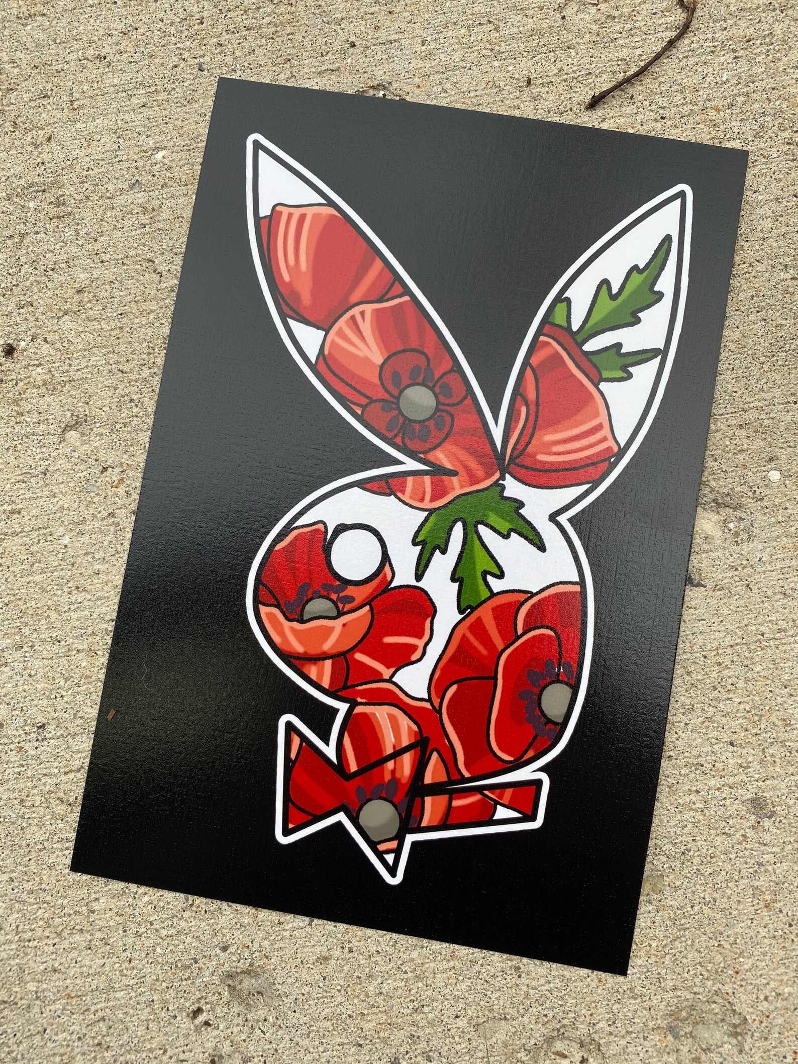 Playboy bunny print | Etsy