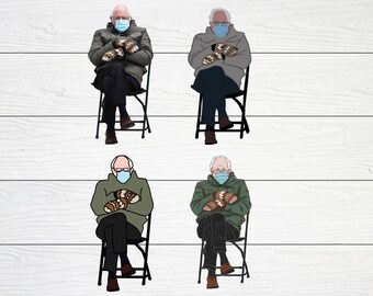 Bernie Sanders Png Etsy