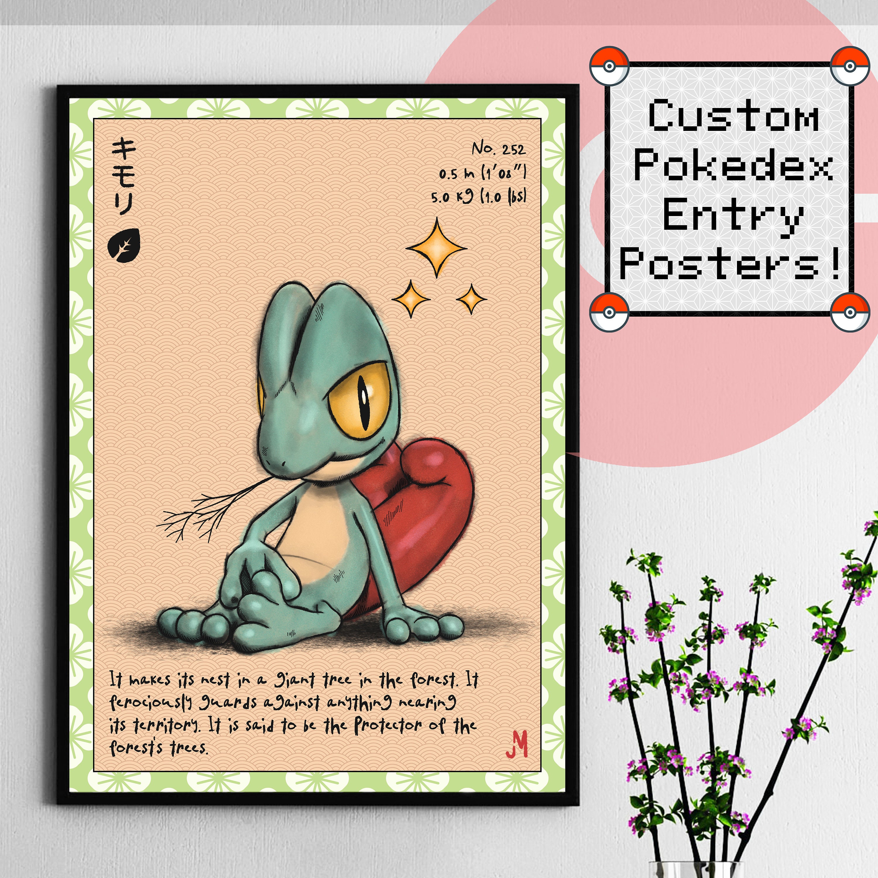 Pokemon Full Pokedex 1-816 Gen 1 To Gen 8 Poster Art Print - A3 Size