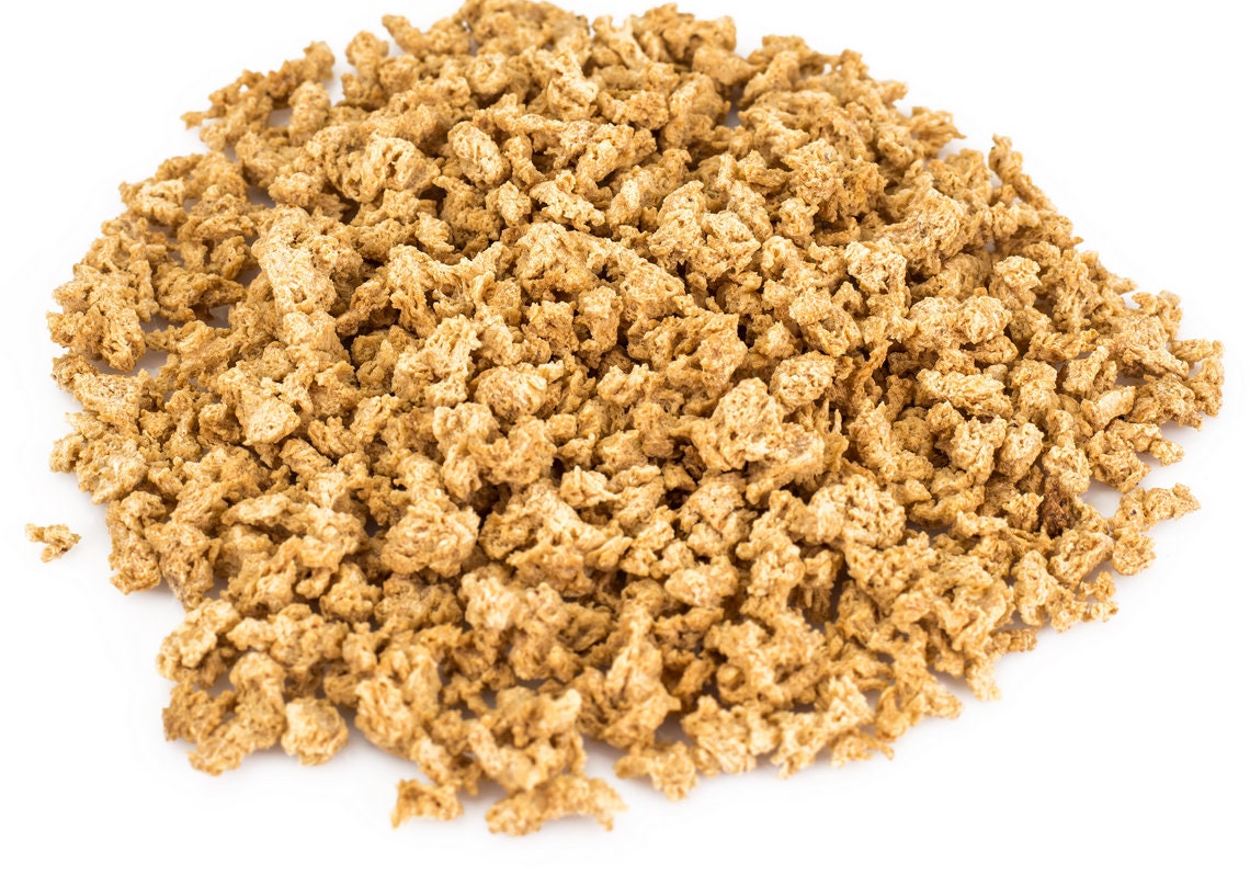Textured Vegetable Protein TVP Minced Granules Soy Vegan Etsy