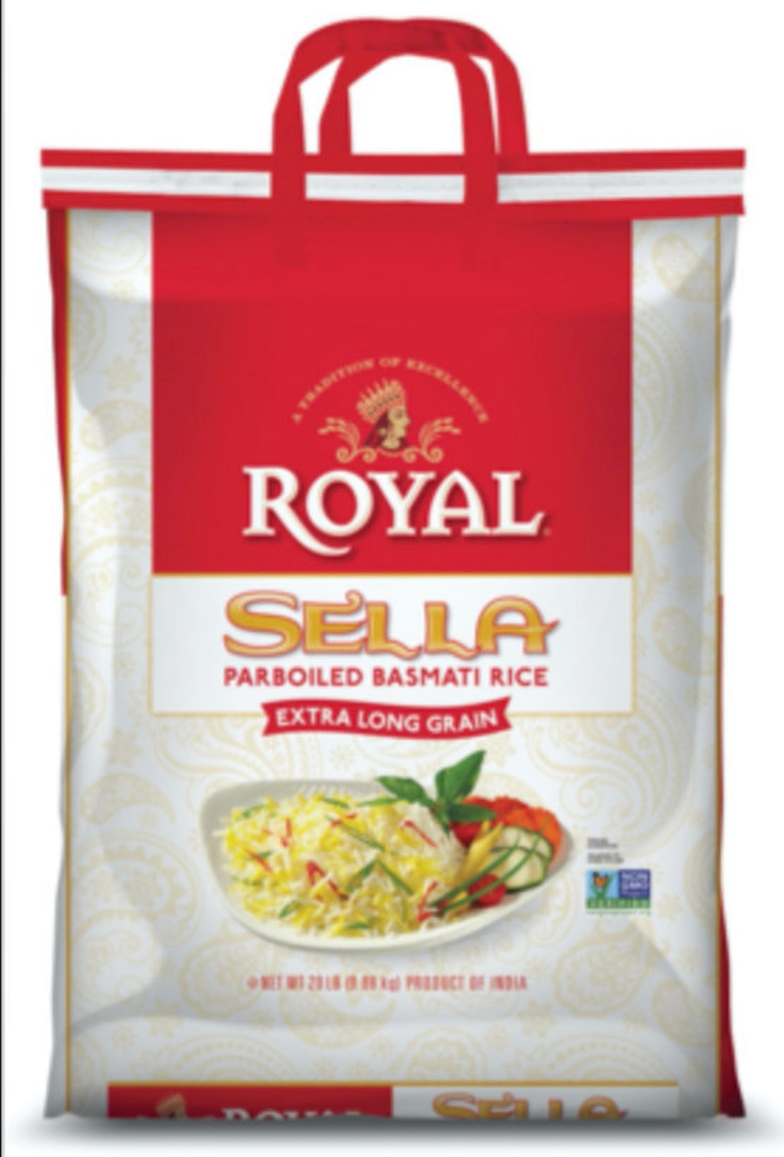Royal Parboiled Basmati Rice White 10 Lb 4.54 Kg Extra Long Etsy