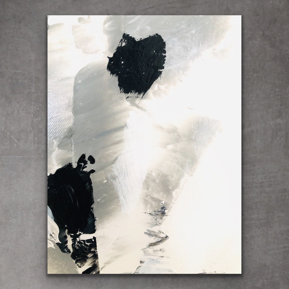 Abstract Painting Original Large Acrylic Canvas Wall Art Expressionism ...