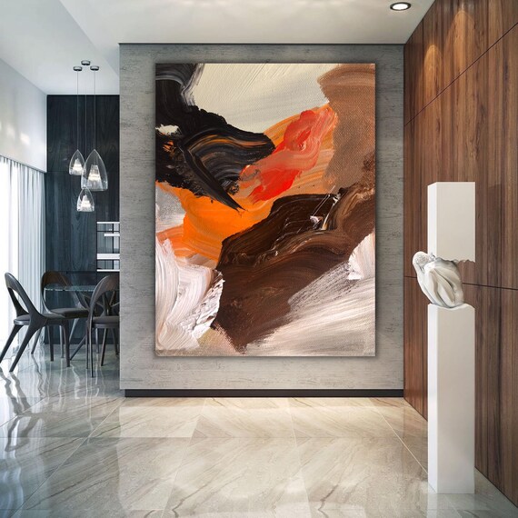 抽象画 オリジナル 大型アクリルキャンバス ウォールアート 表現主義 