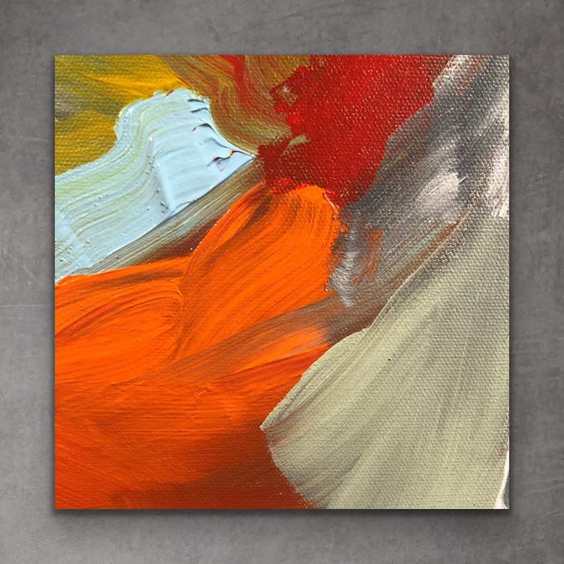 Large Modern Art Accent Wall Decor Living Room Decor Etsy