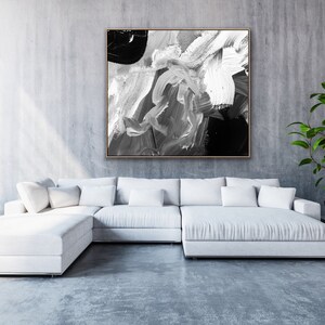 Abstract Painting Original Large Acrylic Canvas Wall Art Expressionism ...