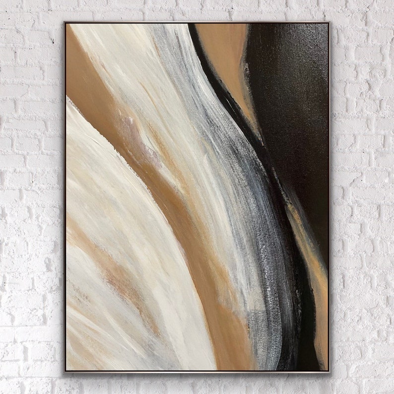 Abstract Painting Original Large Acrylic Canvas Wall Art Expressionism ...