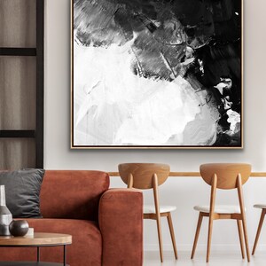 Abstract Painting Original Large Acrylic Canvas Wall Art Expressionism ...