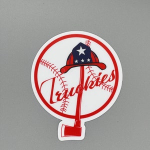 Truckies Baseball Sticker