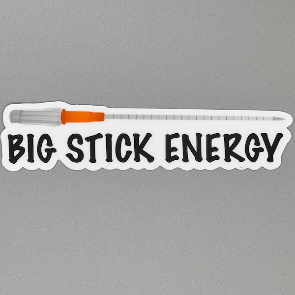 Großer Stick Energy Sticker