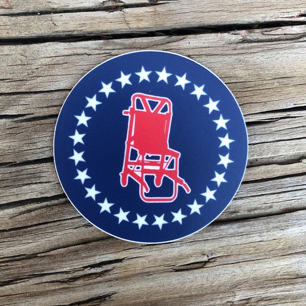 Barstool - Stair Chair Sticker for EMS