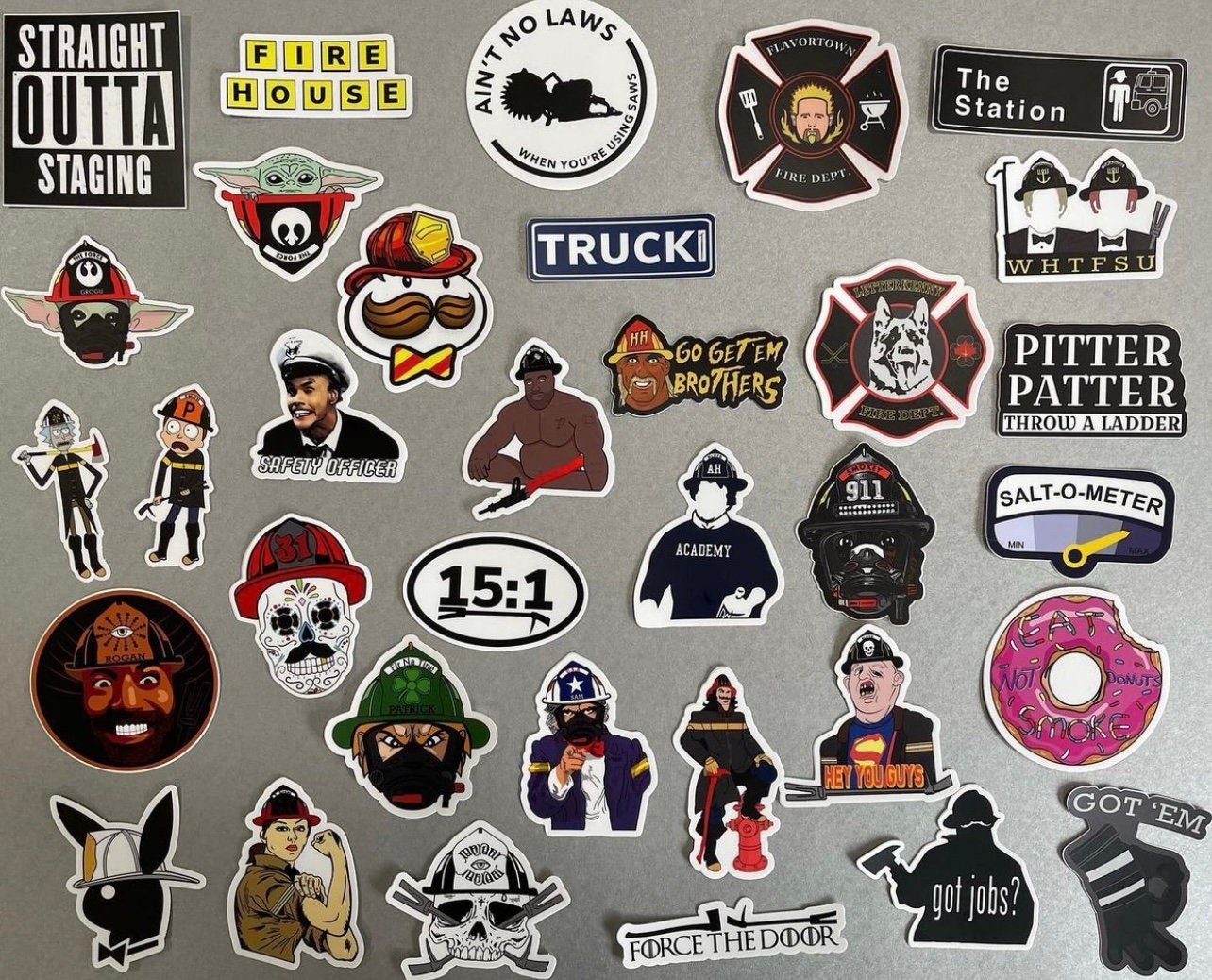 Cool Firefighter Decals