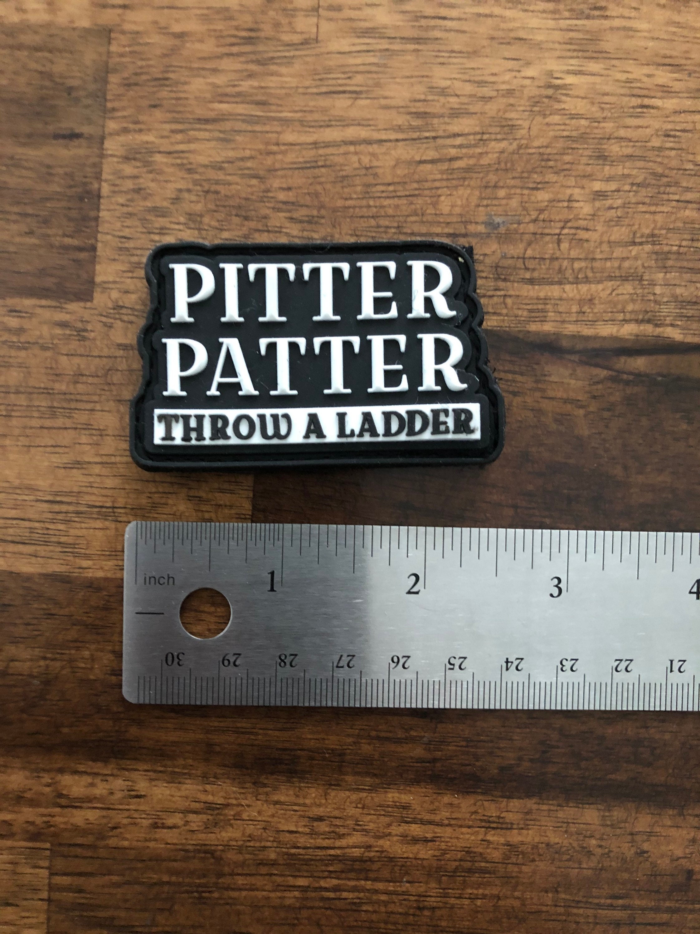Pitter Patter Throw a Ladder Patch Etsy