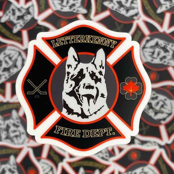 Fire Department Bumper Sticker - Etsy