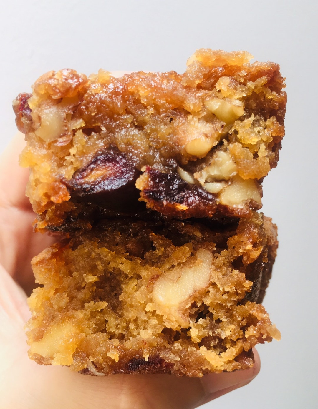 Food for the Gods Walnut and Date Bars Etsy