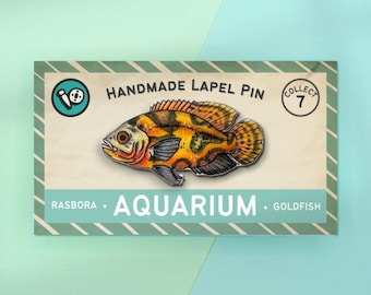 Oscar Fish Lapel Pin