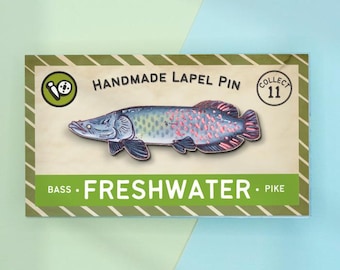 Arapaima Fish Lapel Pin